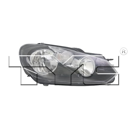 Tyc Tyc Headlight Assembly, 20-12685-00 20-12685-00
